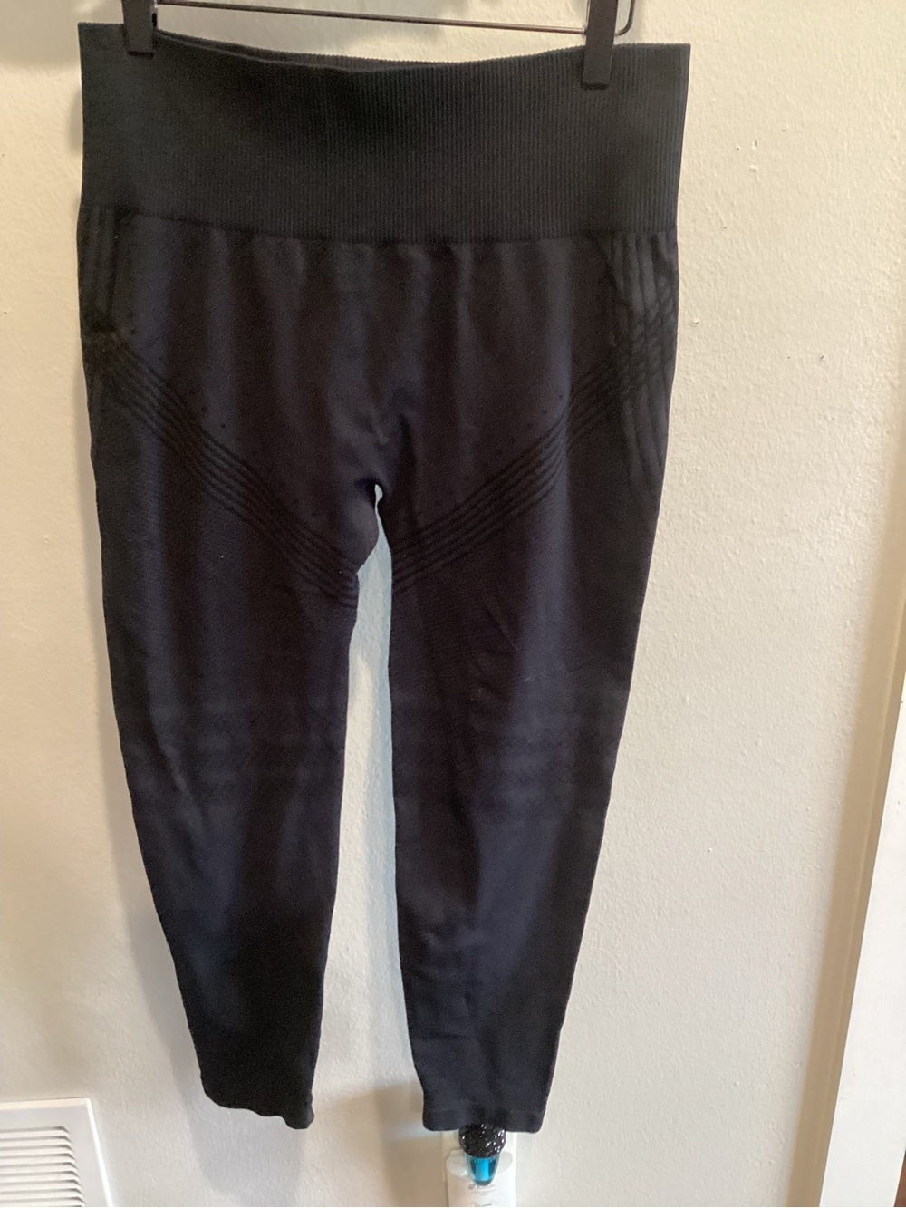 50% Off! 3 Days Only! Seamless High-Waist Leggings - Blk Sz XXL